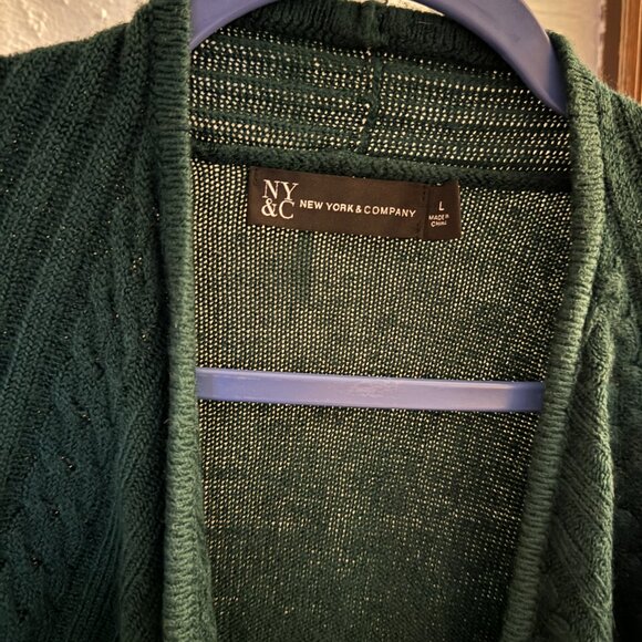 Last chance! New York & Company Wrap Sweater. Donating tomorrow. - Picture 4 of 6